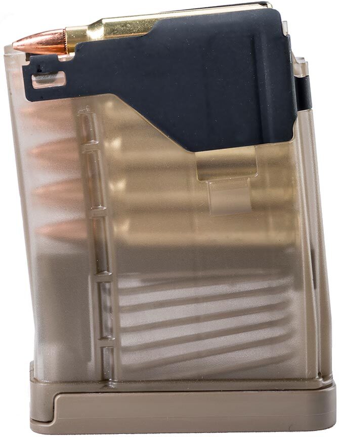 Магазин Lancer L5AWM кал. 223 Rem. Dark earth. Емкость - 10 патронов.