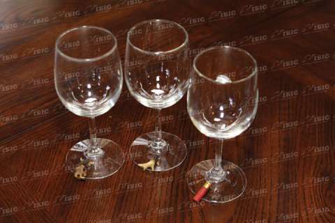 Набір брелоків Riversedge 6 Pc.Cabin Wine Charm для винних келихів