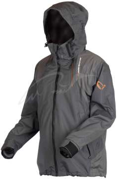Savage Gear Black Savage Jacket Grey
