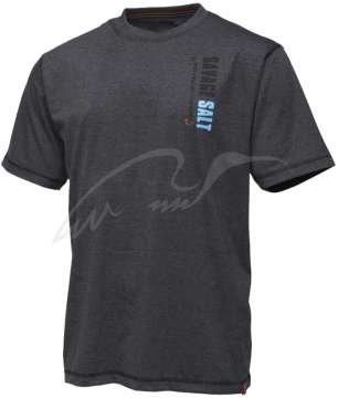 Футболка Savage Gear Salt Logo Tee ц:blue melange