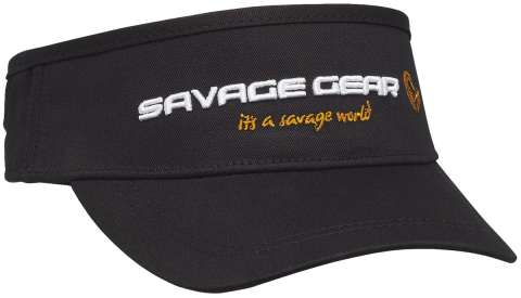 Кепка Savage Gear Sun Visor One size ц:black ink