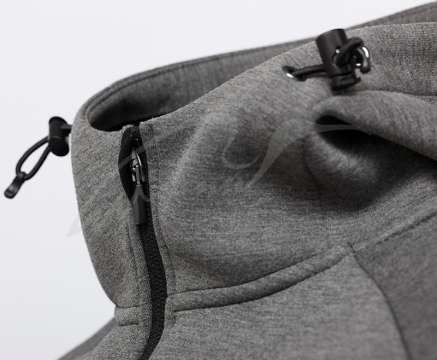 Реглан Savage Gear Tec-Foam Zip Hoodie L ц:dark grey melange