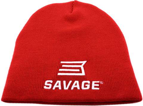 Шапка Savage Beanie hat вязаная ц:красный