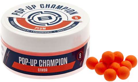 Бойли Brain Champion Pop-Up Plum (слива) 10mm 34g