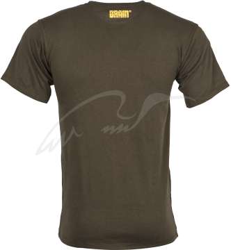 Футболка Brain Carp ц:оливковый