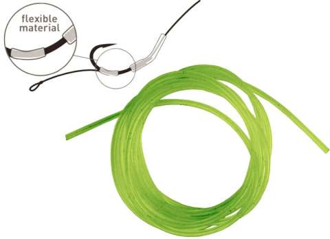 Кембрік силіконовий CarpZoom Flexi Silicone Tube 1.0m 0.5/1.5mm Green