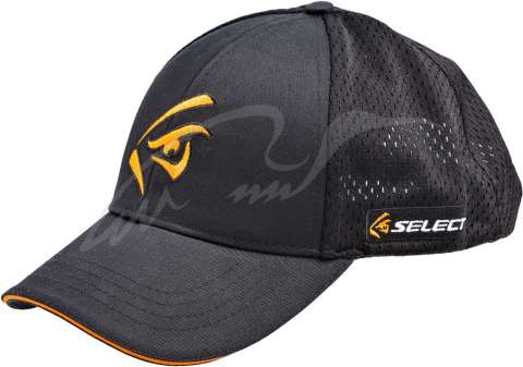 Кепка Select оранжевое лого ц:black