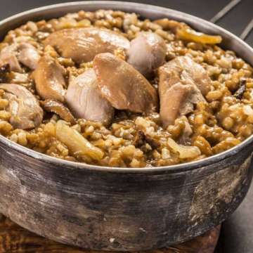 Курица в соусе с диким рисом Adventure Menu