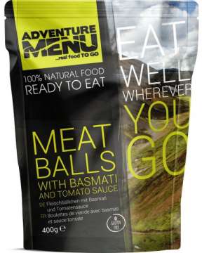 Фрикадельки с басмати и томатным соусом Adventure Menu