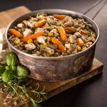 Овощное ризотто с тофу Adventure Menu