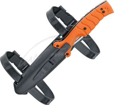 Ніж Fox ADVANCE Combat Rescue A. R. D. Orange handle