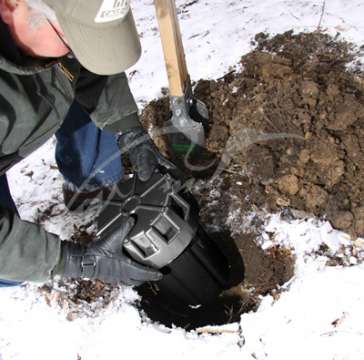 Контейнер MTM схованку 7"(D) x 12.4" ц:чорний