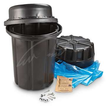 Контейнер MTM схованку 7"(D) x 12.4" ц:чорний