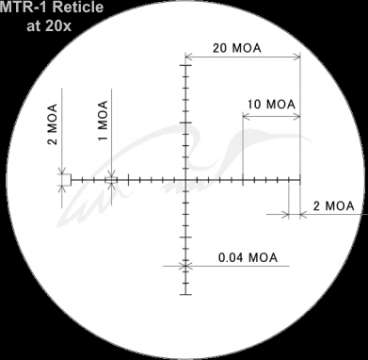 Приціл оптичний March-X 5-50x56 Tactical Illuminated сітка MTR-1 (з підсвічуванням)