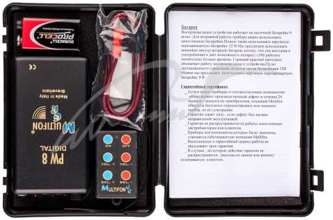 Ел. манок Multifon PW8 c лист.упр..на 8 доріжок з чіпом 912