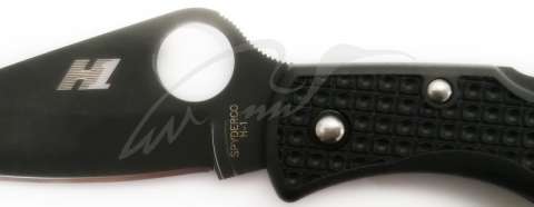 Ніж Spyderco Salt 1 black blade plain