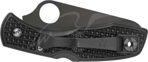 Ніж Spyderco Salt 1 black blade plain