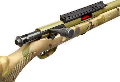 Гвинтівка малокаліберна Savage Mark II FV-SR Camo кал. 22 LR. Дульна різьба - 1/2"-28 UNEF