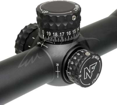 Приціл Nightforce NX8 4-32x50 F1 ZeroS 0.250 MOA. Сітка MOAR з підсвічуванням