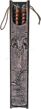 Набор шампуров R.A. Звери тубус