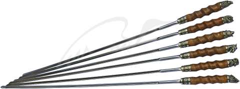 Набор шампуров R.A. Звери тубус