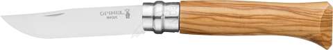 Нож Opinel №8 Inox. Рукоять - оливковое дерево