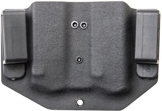 Паучер ATA Gear двойной под магазин Glock 17/19. Цвет: черный