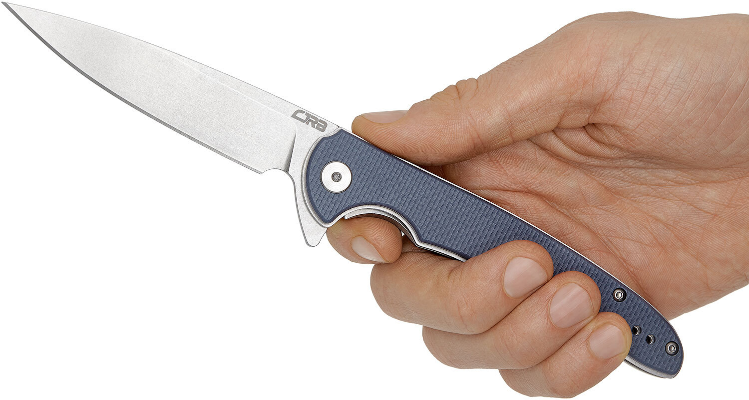 Нож CJRB Briar G10 Gray-blue