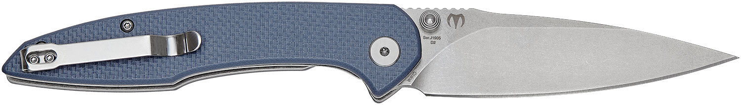 Нож CJRB Centros G10 Gray-blue