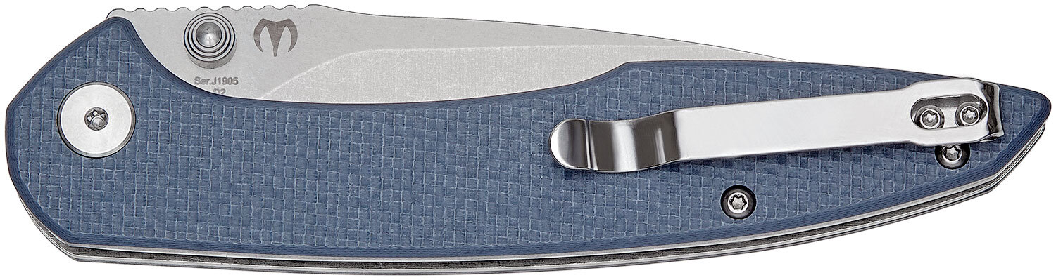 Нож CJRB Centros G10 Gray-blue