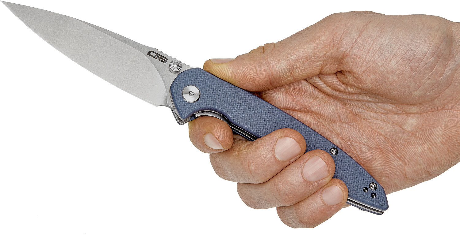Нож CJRB Centros G10 Gray-blue
