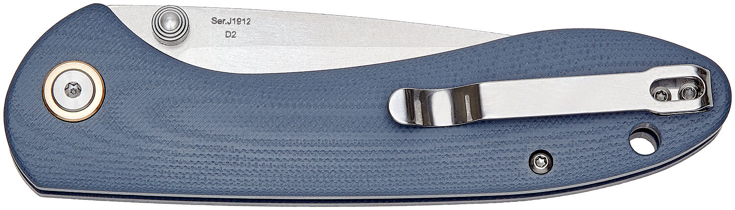 Нож CJRB Feldspar G10 Gray-blue