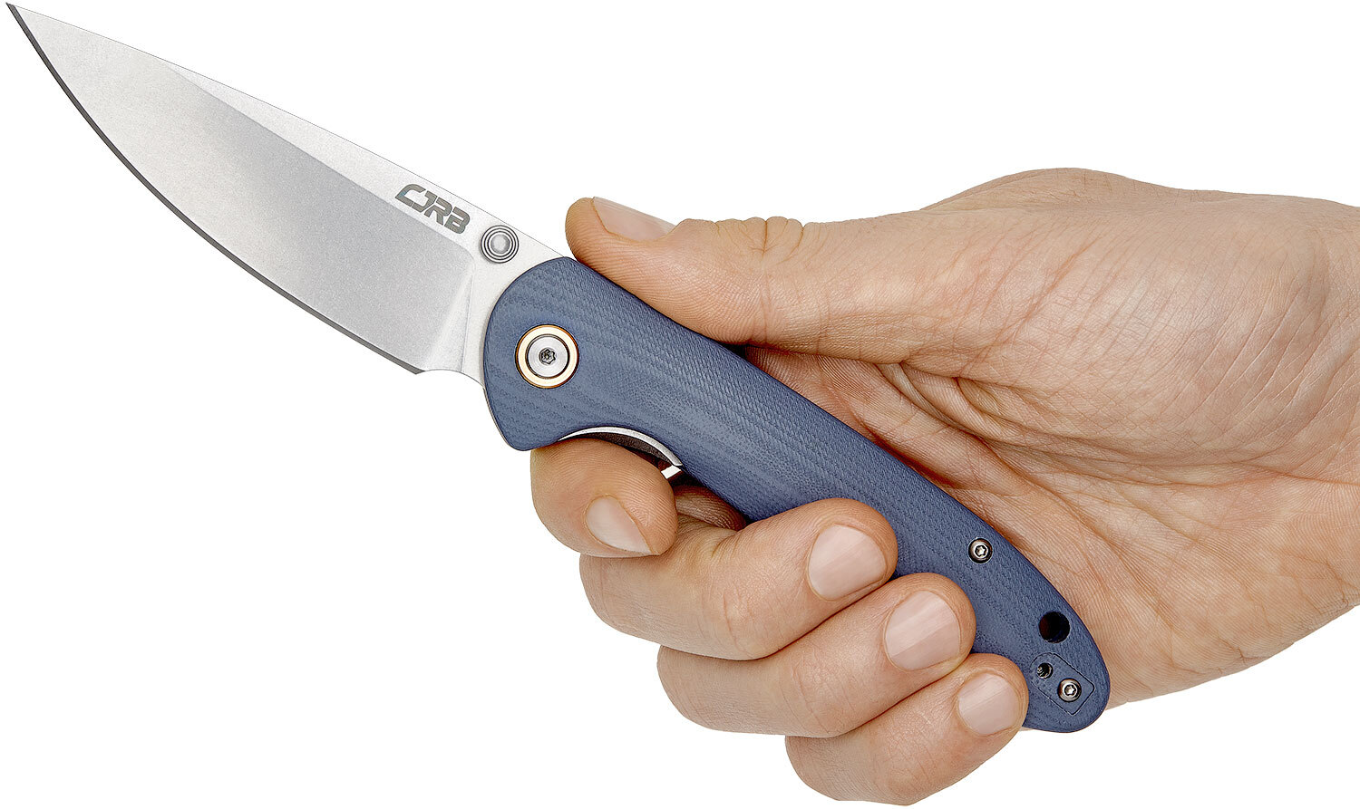 Нож CJRB Feldspar G10 Gray-blue