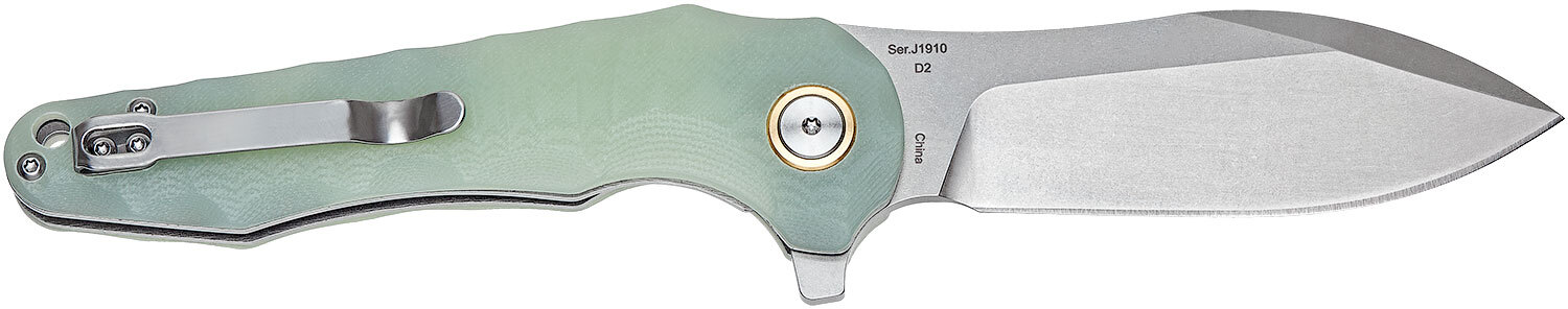 Нож CJRB Mangrove G10 Mint Green