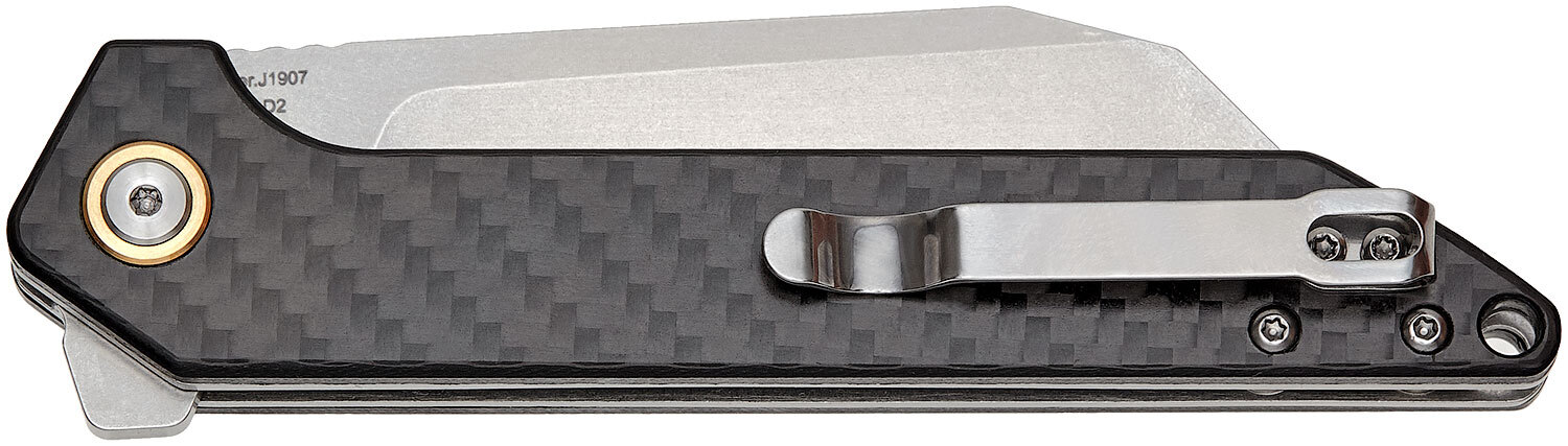 Нож CJRB Rampart CF Black