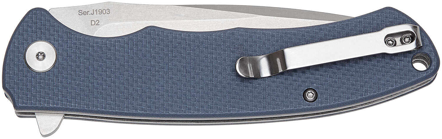 Нож CJRB Taiga G10 Gray-blue