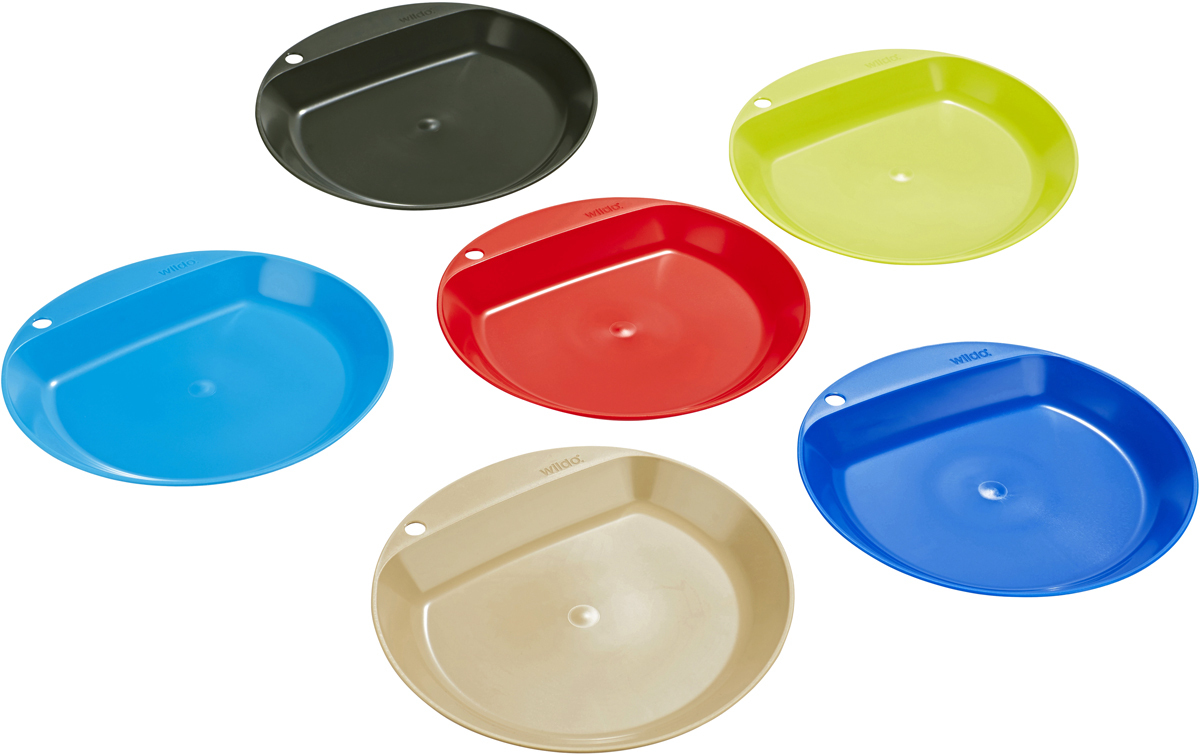 Набор посуды Wildo Mesh Camper Plate Flat x6 Mixedcolor