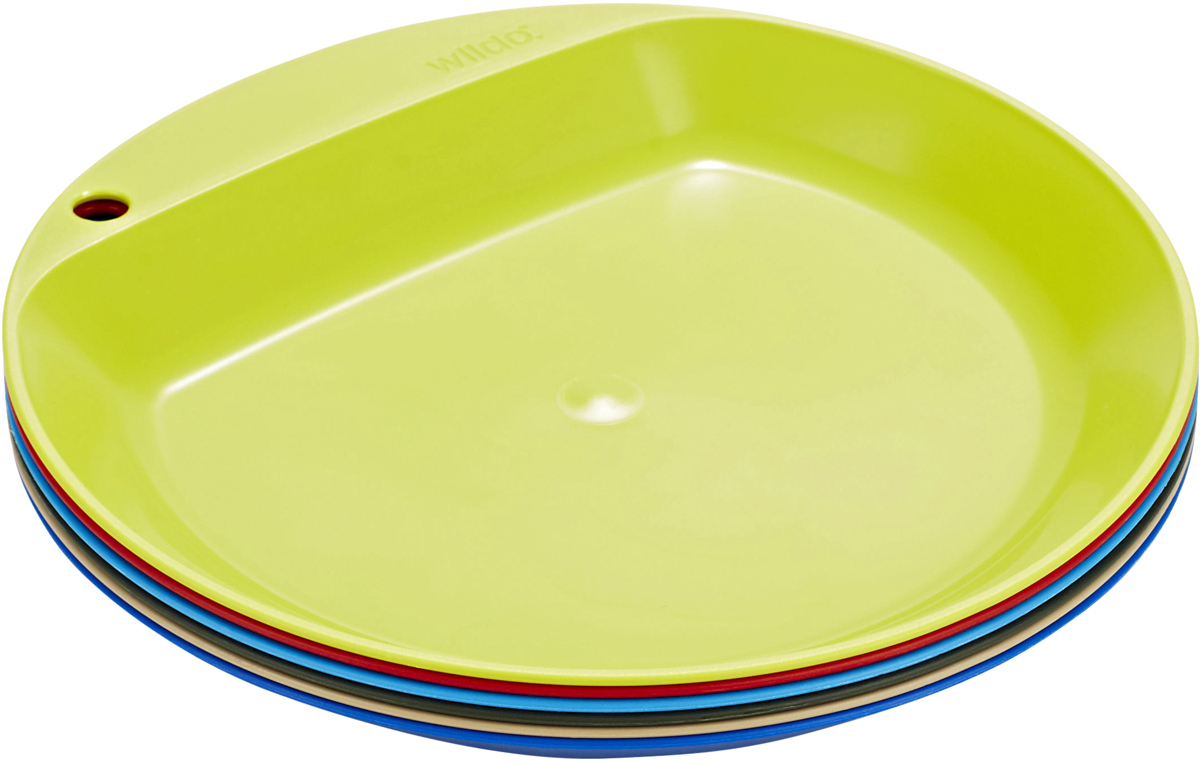 Набор посуды Wildo Mesh Camper Plate Flat x6 Mixedcolor