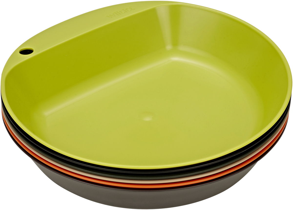 Набор посуды Wildo Mesh Camper Plate Deep x6 Mixedcolor
