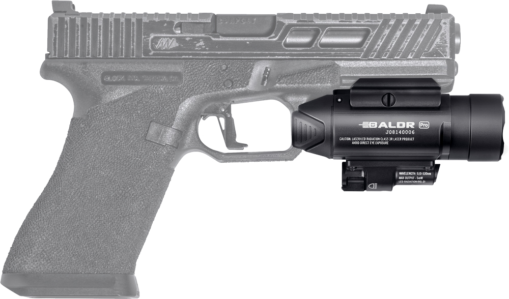 Фонарь с ЛЦУ Olight Baldr Pro Black. Зеленый ЛЦУ