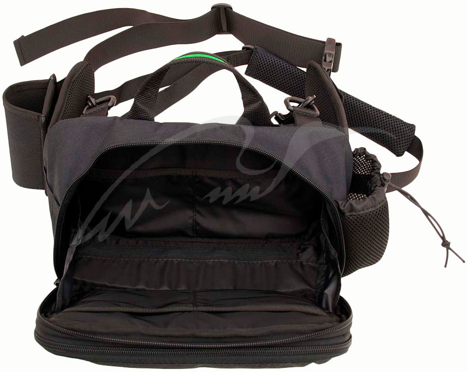 Сумка на пояс Shaptala для ходовой рыбалки модель 6 ц:черный