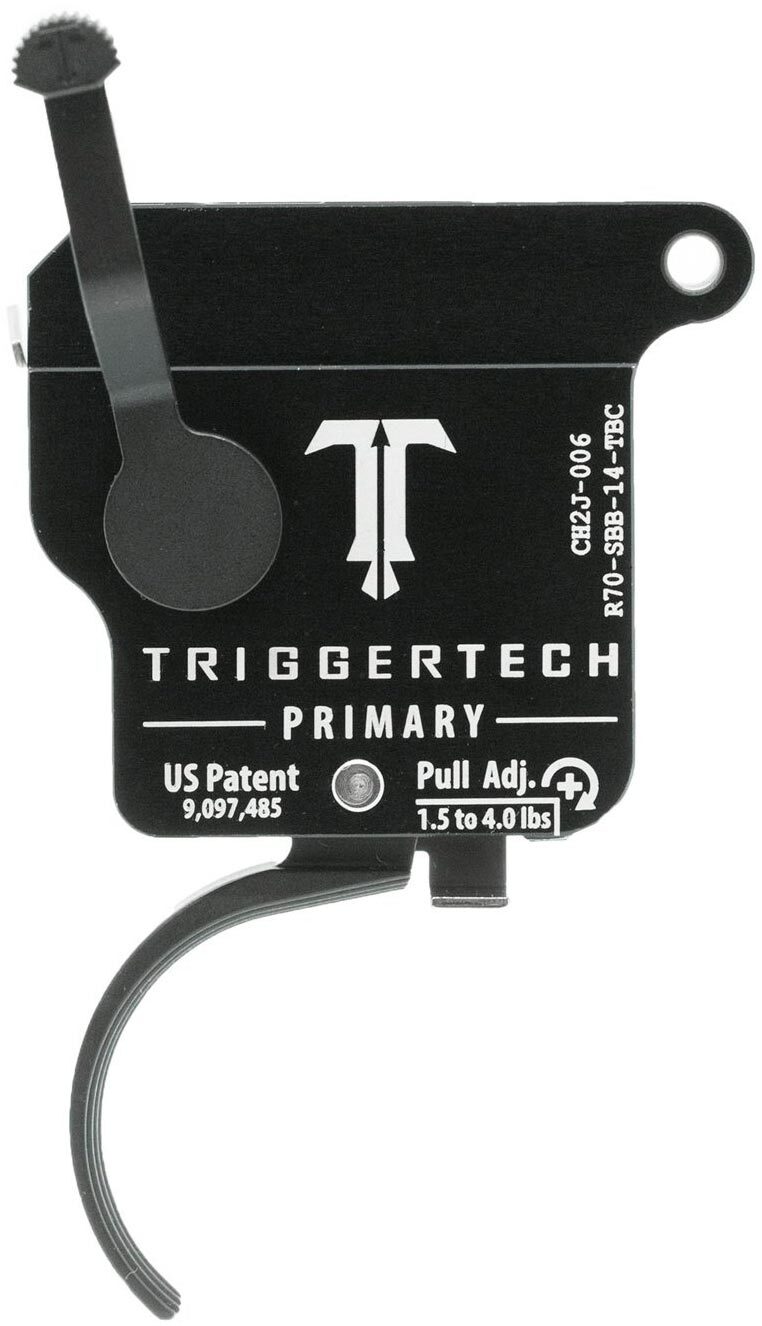 УСМ TriggerTech Primary Curved для REM 700 регулируемый одноступенчатый. Усилие спуска - 1.5 lbs - 4.0 lbs