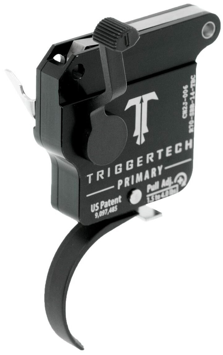 УСМ TriggerTech Primary Curved для REM 700 регулируемый одноступенчатый. Усилие спуска - 1.5 lbs - 4.0 lbs
