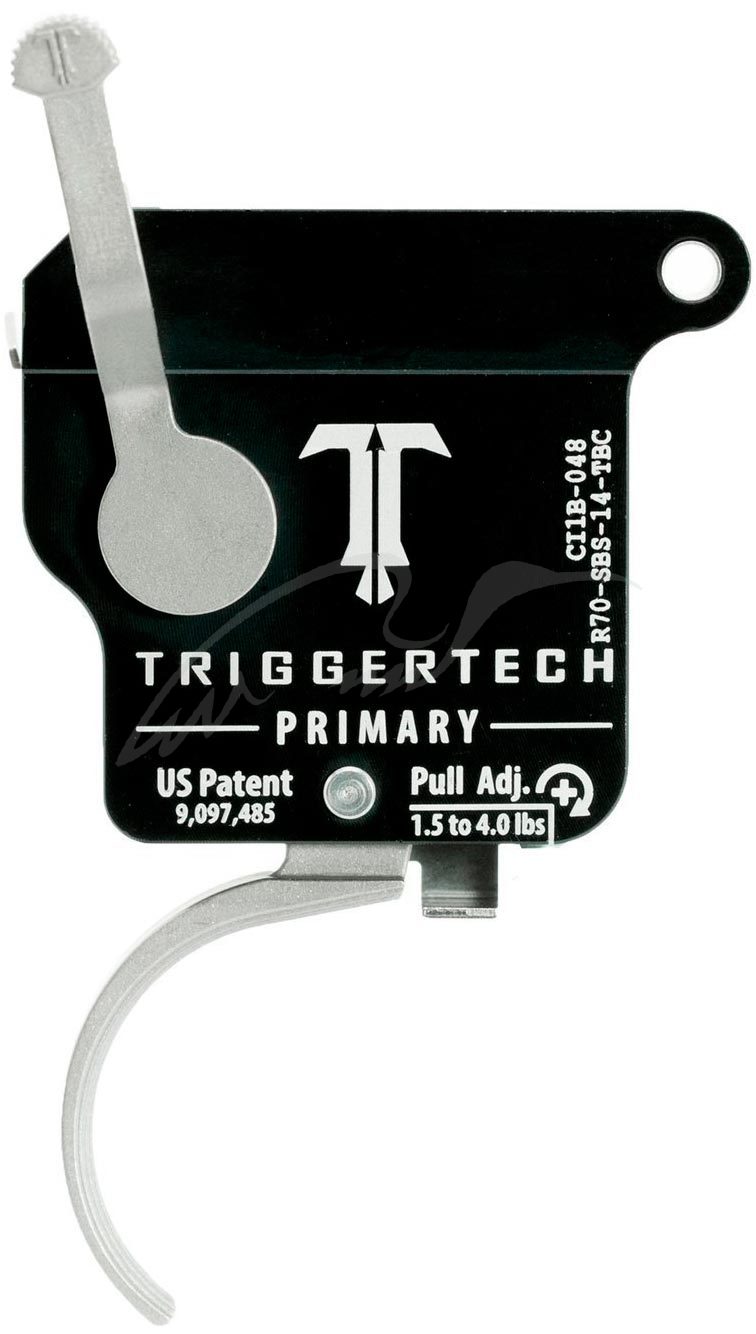 УСМ TriggerTech Primary Curved SS для REM 700 регулируемый одноступенчатый. Усилие спуска - 1.5 lbs - 4.0 lbs