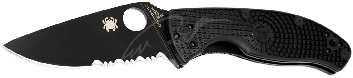 Нож Spyderco Tenacious Black Blade Lightweight