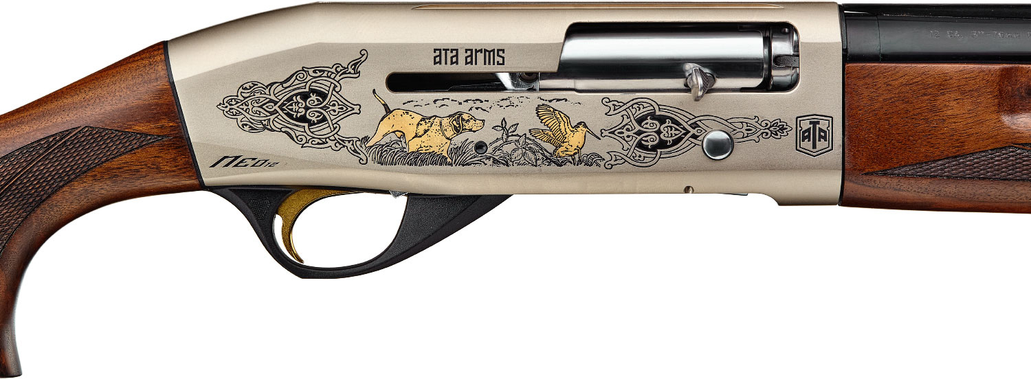 Ружье ATA ARMS NEO12 Nickel Deluxe кал. 12/76. Ствол - 71 см