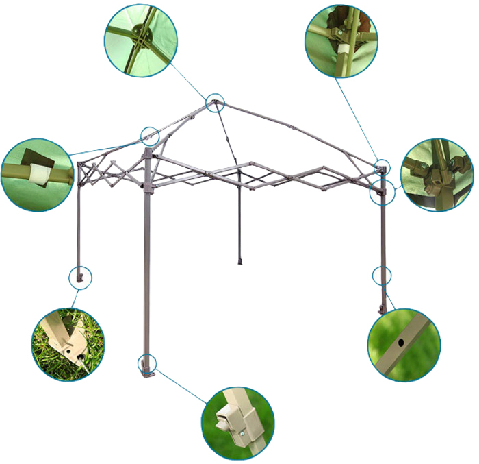 Тент KingCamp Gazebo. M. Green