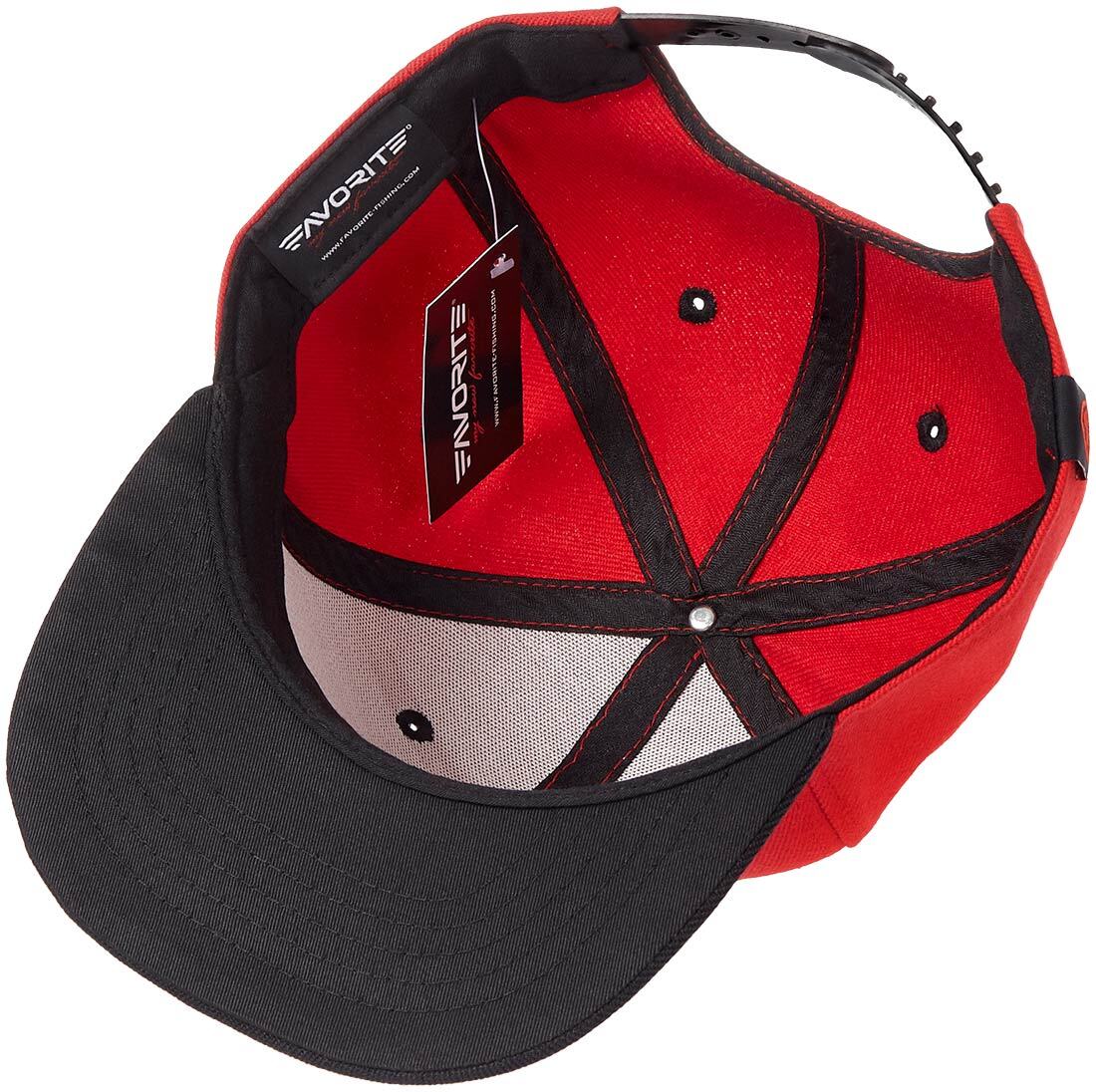 Кепка Favorite 995 SB 58 ц:красный/черный