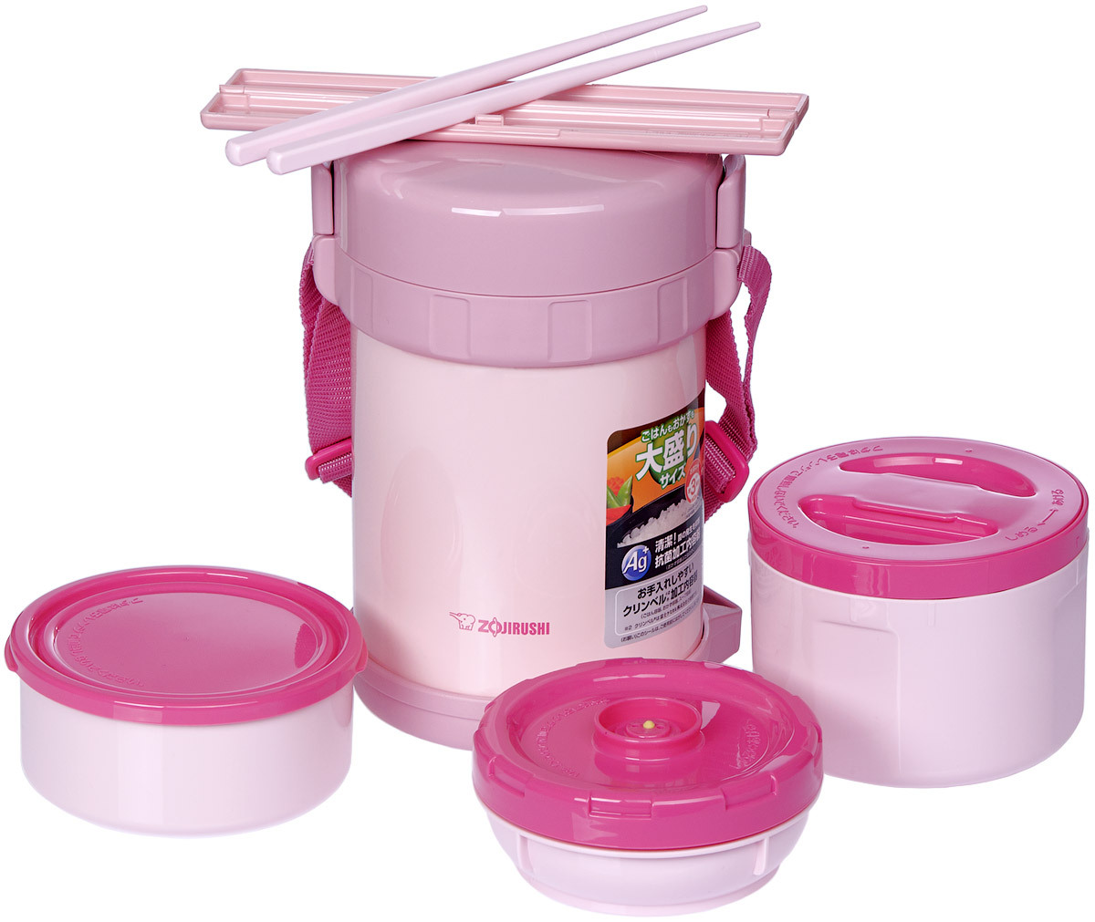 Набор для ланча ZOJIRUSHI SL-GH18PA Розовый