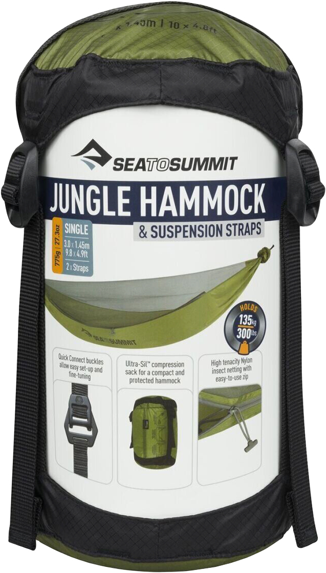 Гамак Sea To Summit Jungle Hammock Set ц:dark green